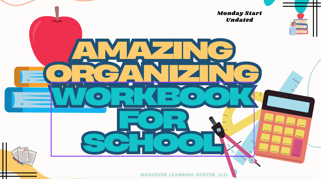 Amazing Organizing Student Planner-PDF for Instant Download