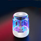 Portable Speakers Bluetooth Column Wireless Powerful Bass Radio with Variable Color LED Light