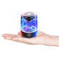 Portable Speakers Bluetooth Column Wireless Powerful Bass Radio with Variable Color LED Light