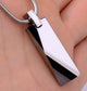 Tungsten Carbide Pendant Necklace