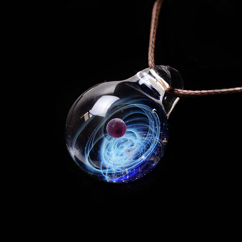 Cosmic Nebula Pendant Necklace