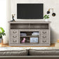 Well-designed TV Cabinet Vintage Home Living Room Wood TV Stand For TVs Modern Entertainment Center Farmhouse TV Storage Cabinet