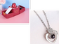 2023 Hot Valentine's Day Gifts Metal Rose Jewelry Gift Box Necklace For Wedding Girlfriend Necklace Gifts