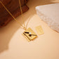 Personality Envelope Pendant Necklace Fashion Retro