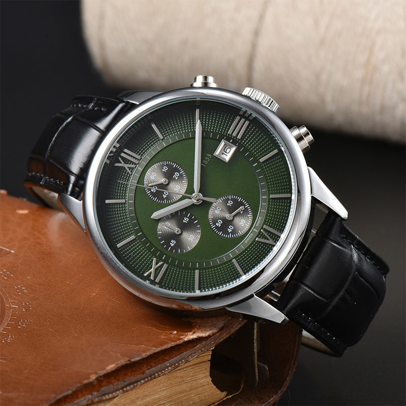 Men Watch Fashion Casual Belt