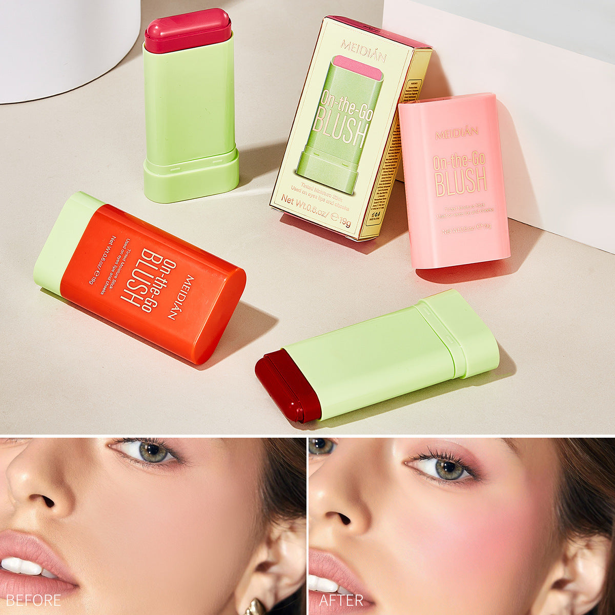 Rouge Blush Blusher Makeup Stick