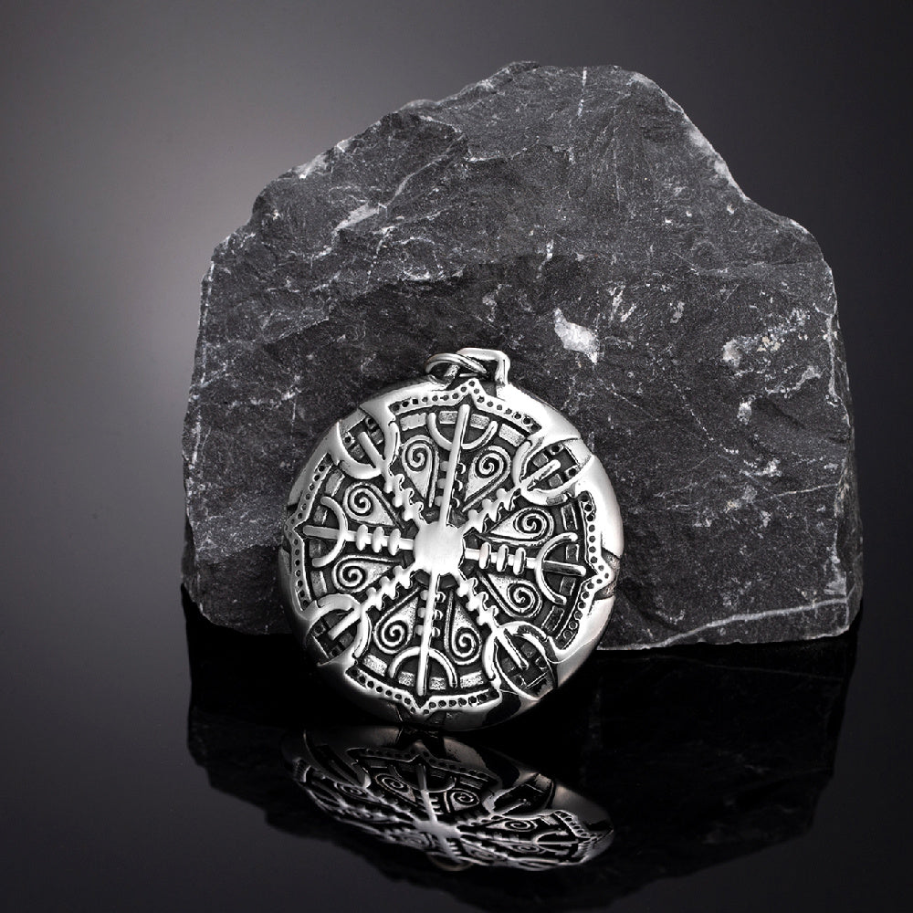 Compass Necklace Men's Full-meter Magnet Jewelry