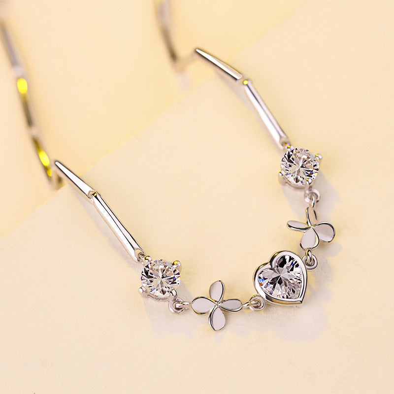 The Qixi Jewelry S925 Sterling Silver Bracelet