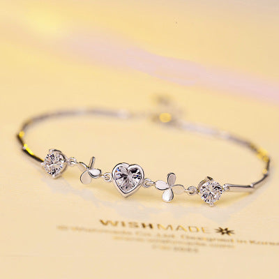 The Qixi Jewelry S925 Sterling Silver Bracelet