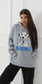 Women's Fashionable Casual Printed Long Sleeved Sweatshirt