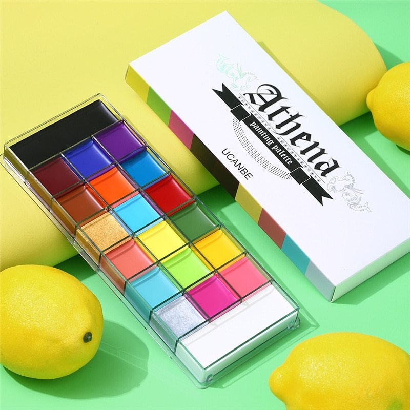 Athena Painting Palette-Ucanbe Stage Makeup Face Oil Painting Palette