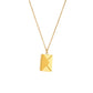 Personality Envelope Pendant Necklace Fashion Retro