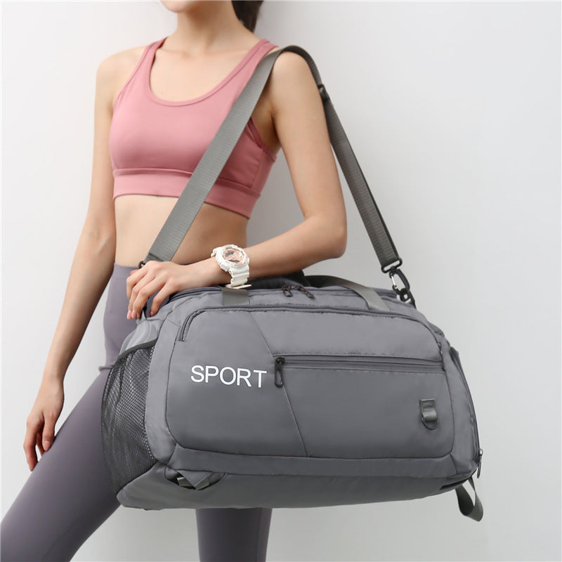 Luggage Bags For Travel, Fitness Gym, Sports, Shoulder Bag/Backpack Waterproof Backpack With Shoes Compartment