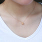 Zircon Clavicle Necklace Women's Sterling Silver