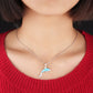 Ocean Dolphin Pendant Copper Necklace