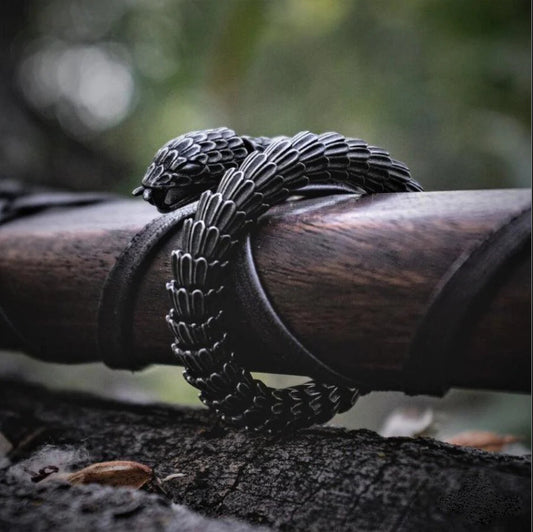 Casting Snake Scale Men's Bracelet