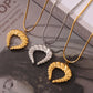 Elegant Twist Texture Necklace