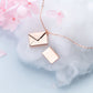 Fashion Jewelry Envelop Necklace Women Lover Letter Pendant Best Gifts For Girlfriend