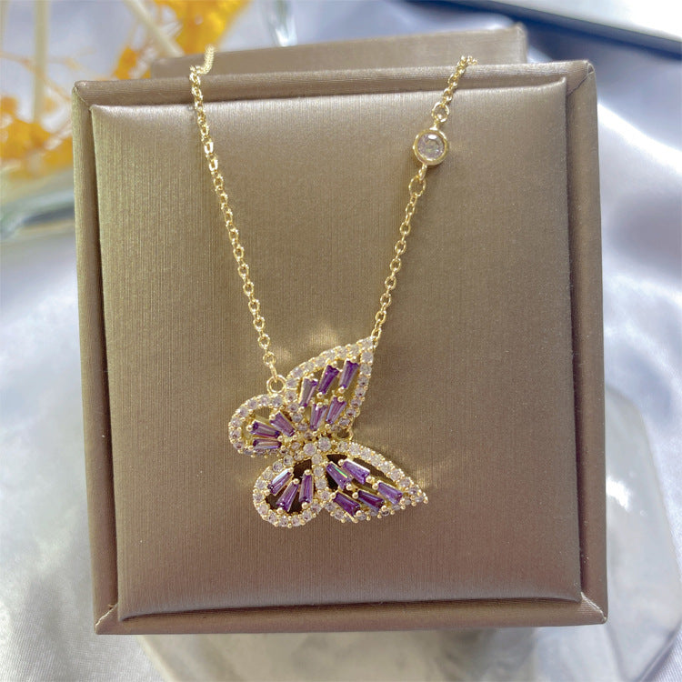 Premium Butterfly Pendant Necklace