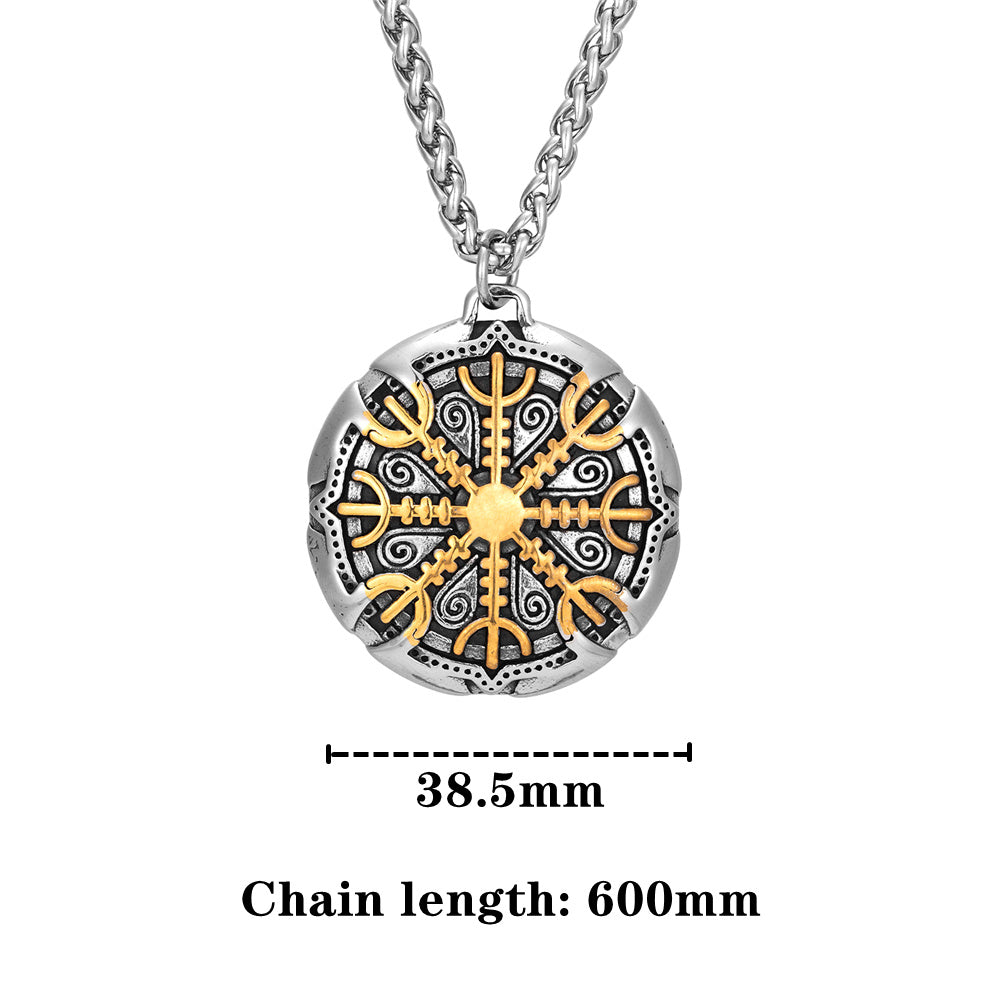 Compass Necklace Men's Full-meter Magnet Jewelry