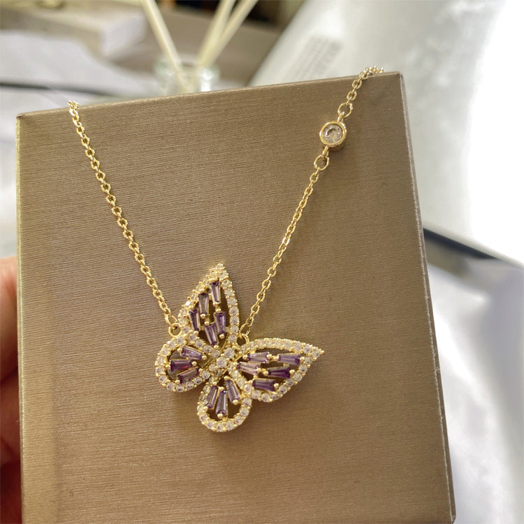 Premium Butterfly Pendant Necklace