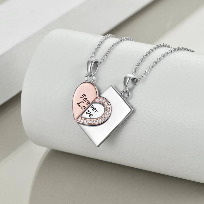 Sterling Silver Couples Necklace @ElocDupree