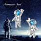 Astronaut STERLING SILVER Zircon Stud Earrings @ElocDupree