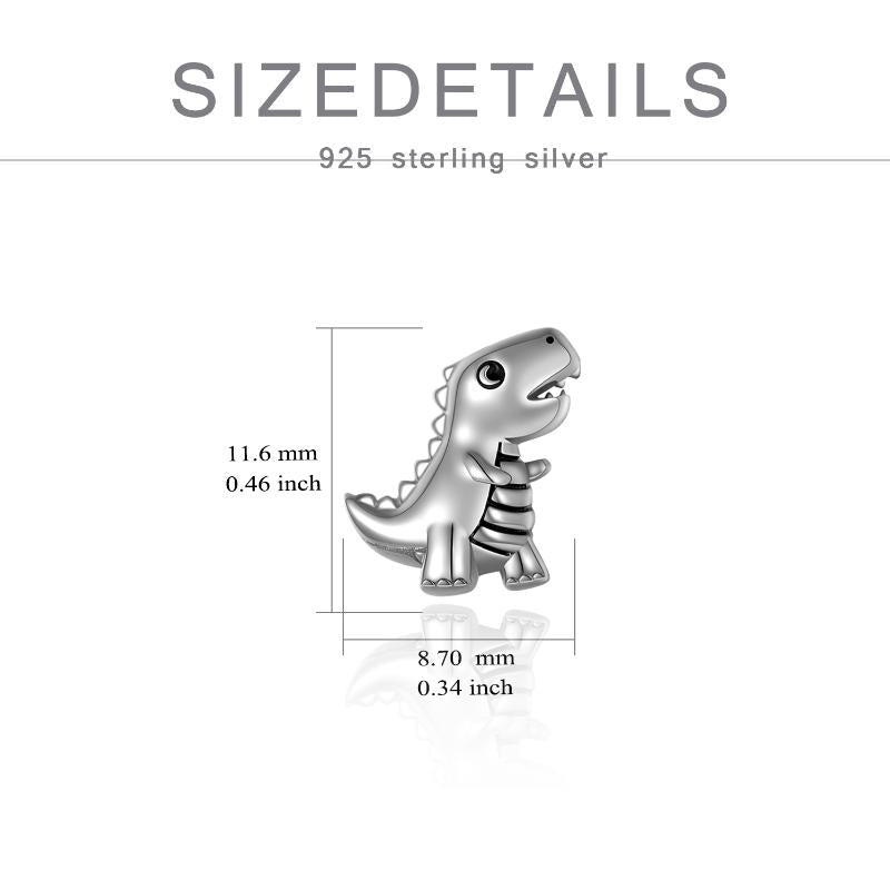 Dinosaur Earrings STERLING SILVER Stud Earrings @ ElocDupree