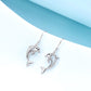 Dolphin Sterling Silver Dangle Earrings @ElocDupree