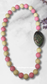 Abalone Focal Beaded Necklace-Handmade in USA